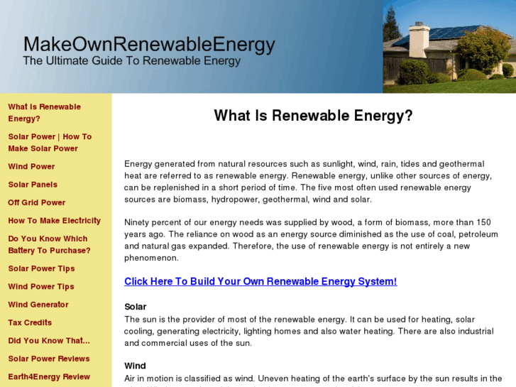 www.makeownrenewableenergy.com