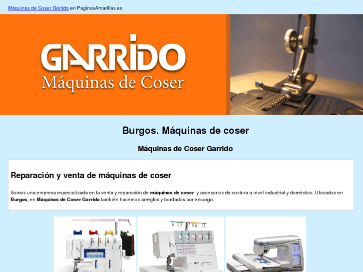 www.maquinasdecoser-garrido.es