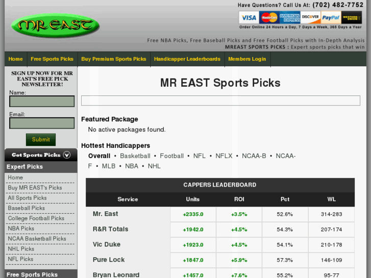 www.mreastsportspicks.com