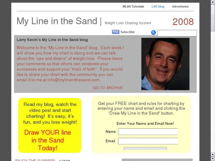 www.mylineinthesand.com