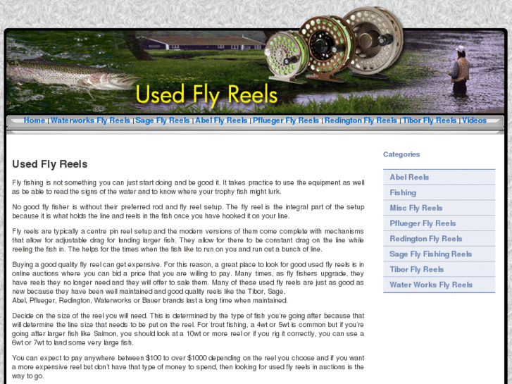 www.usedflyreels.net