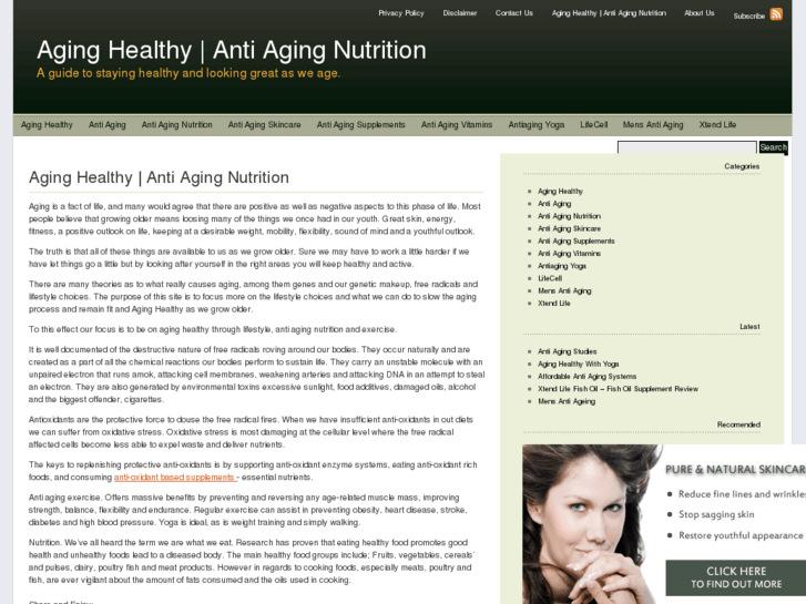 www.aginghealthysite.com