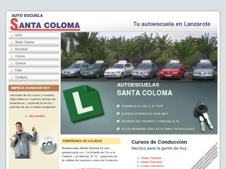 www.autoescuelasantacoloma.com