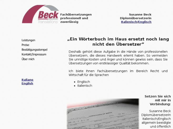 www.beck-translations.net