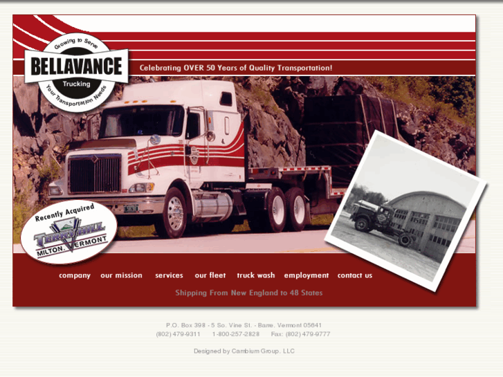 www.bellavancetrucking.com