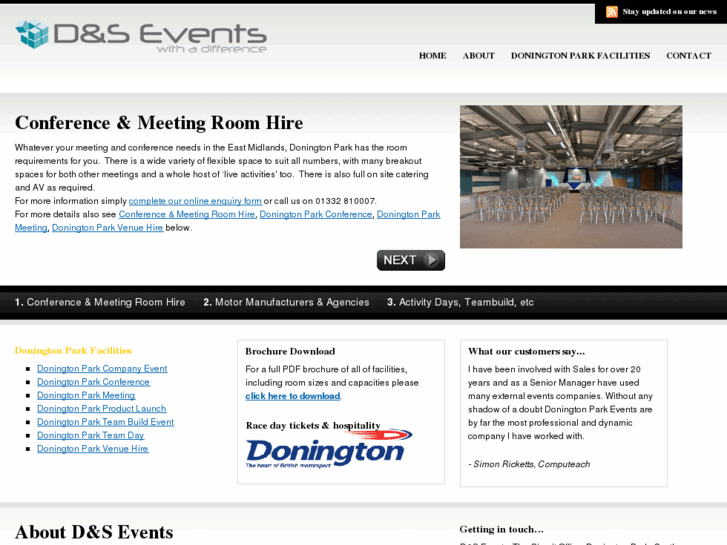 www.donington-park-events.co.uk