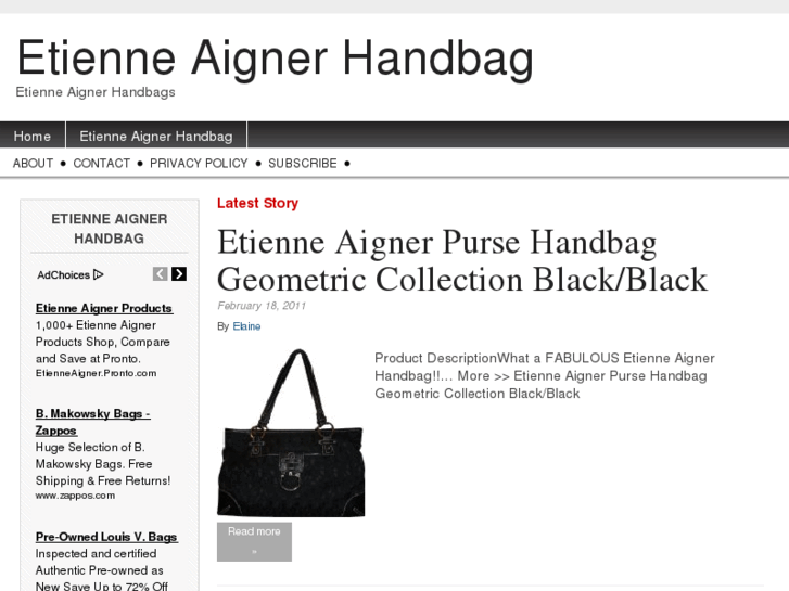 www.etienneaignerhandbag.com