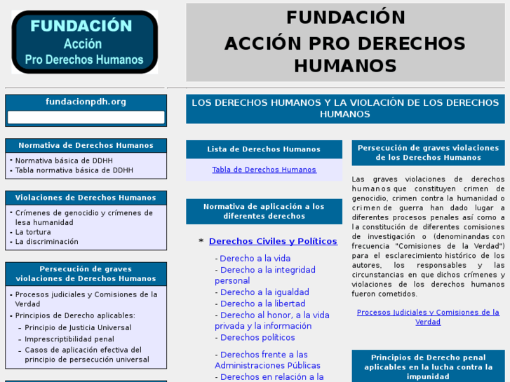 www.fundacionpdh.org