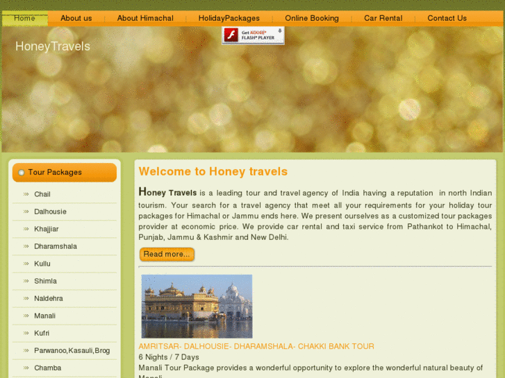 www.honeytravels.com