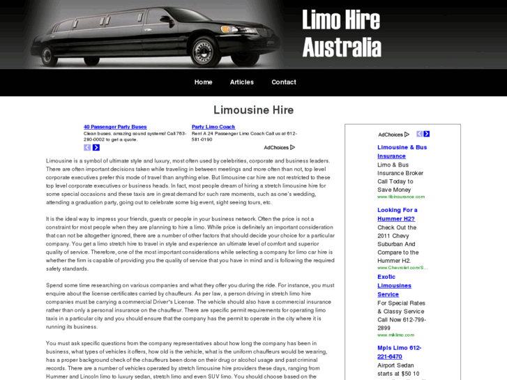 www.limousinehirecar.com.au