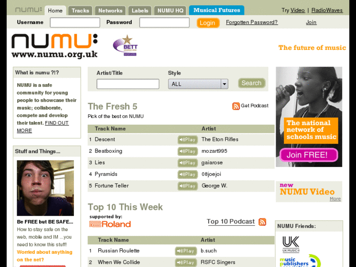 www.numu.org.uk