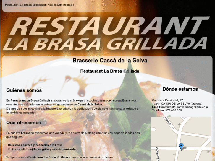 www.restaurantlabrasagrillada.com