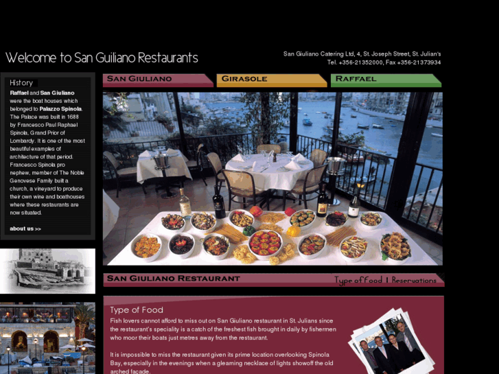 www.sangiulianorestaurant.com