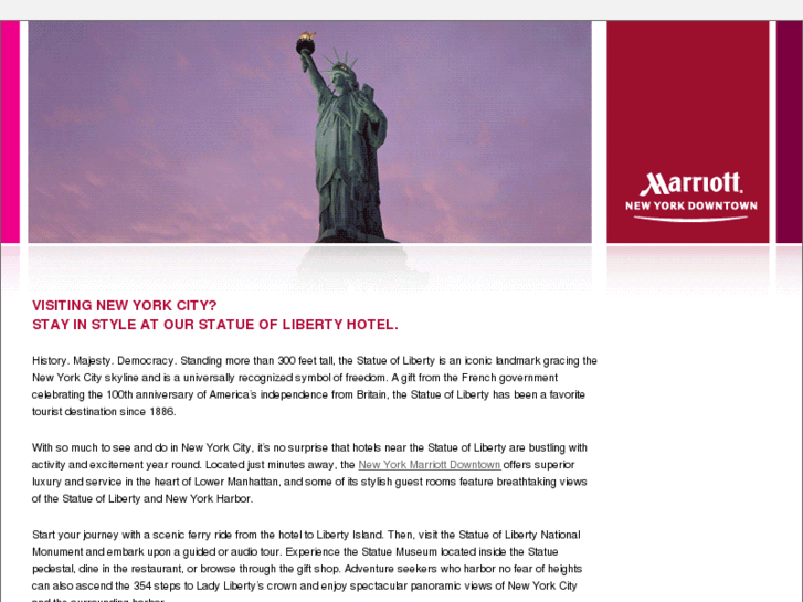 www.statueoflibertyhotels.com