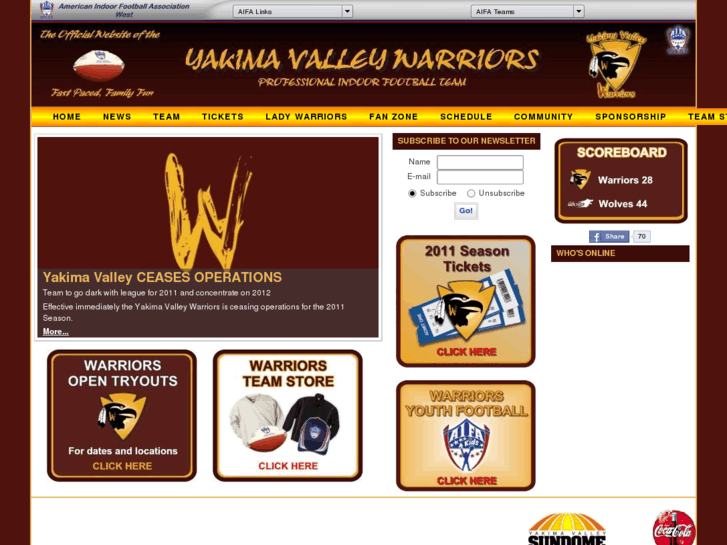 www.yakimavalleywarriors.com