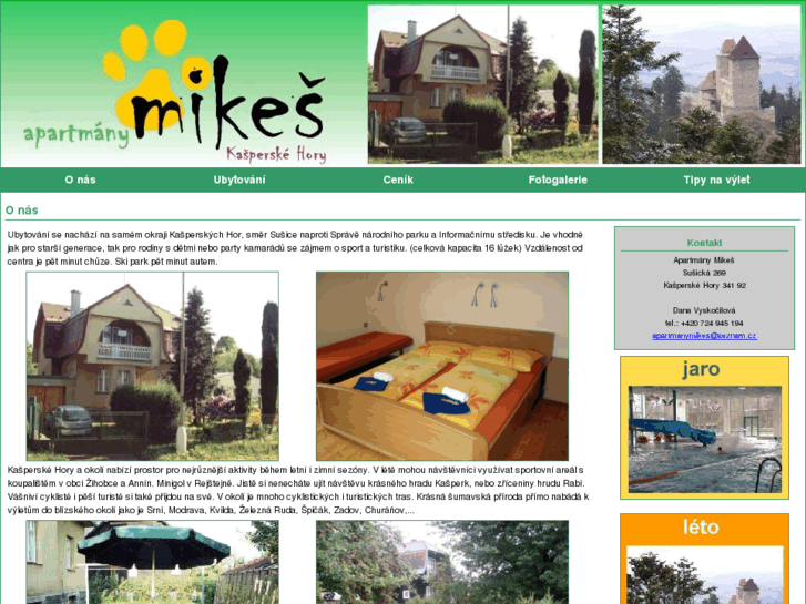 www.apartmany-mikes.cz