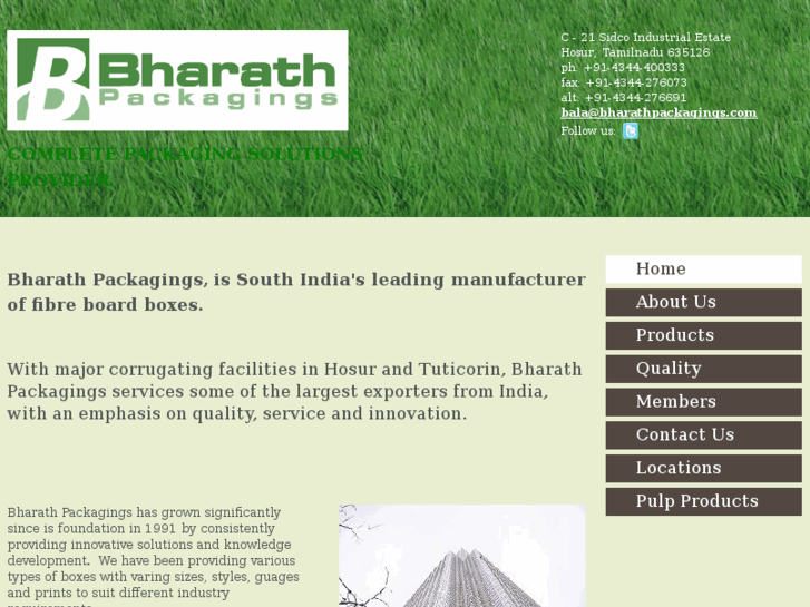 www.bharathpackagings.com