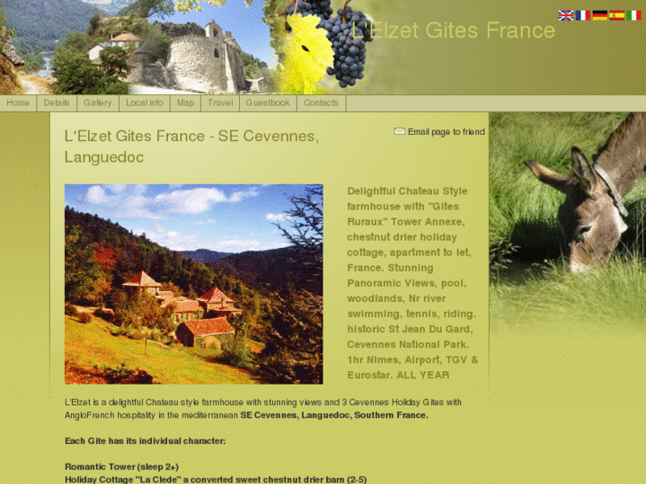 www.cevennes-holiday-gites.com