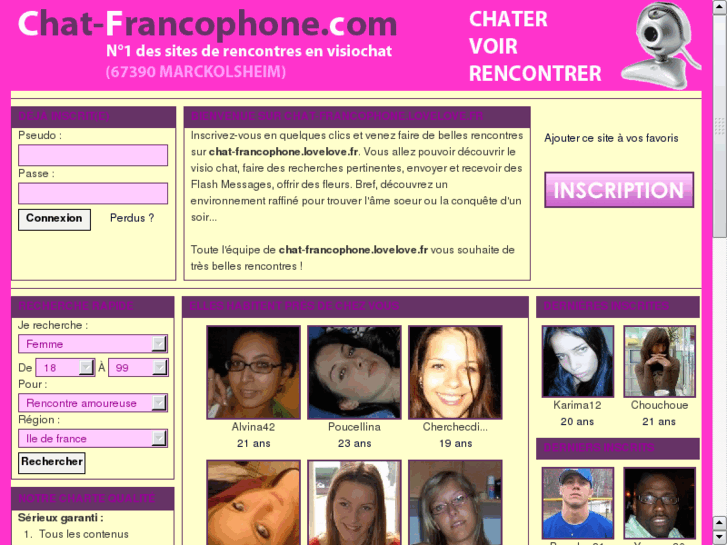 www.chat-francophone.com