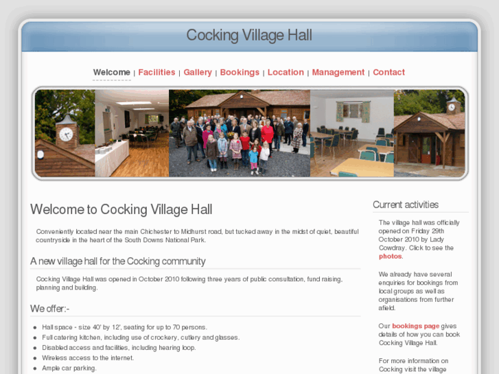 www.cockingvillagehall.org