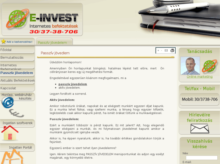 www.e-invest.hu