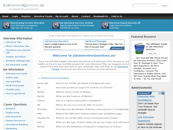 www.jobinterviewquestions.us