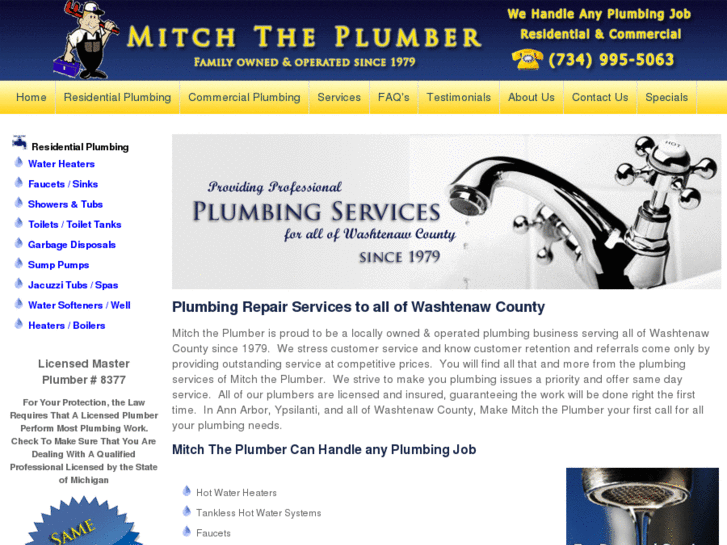 www.mitchtheplumber.com