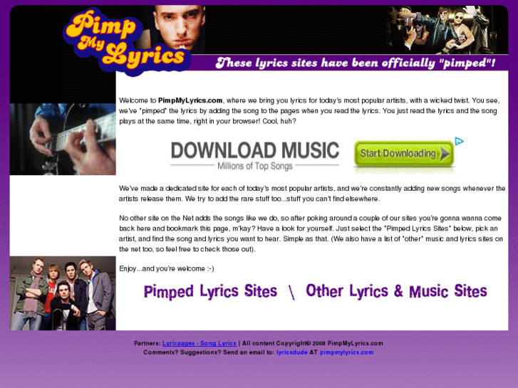 www.pimpmylyrics.com