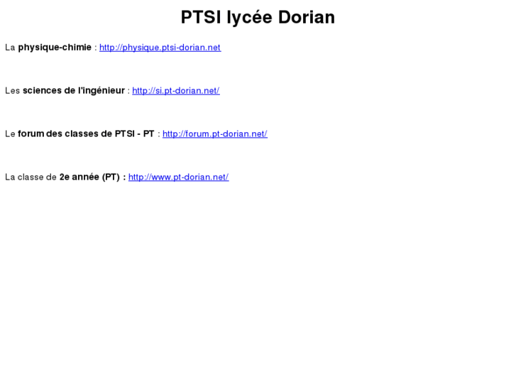 www.ptsi-dorian.net