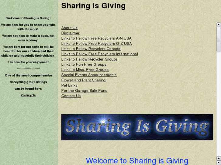 www.sharingisgiving.com