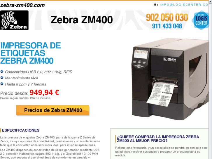 www.zebra-zm400.com