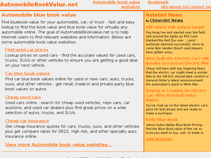 www.automobilebookvalue.net