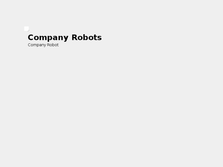 www.companyrobots.com