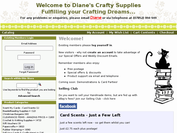 www.dianescraftysupplies.com