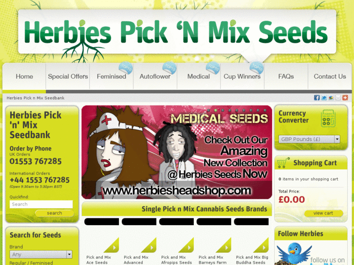 www.herbiespicknmixseeds.com