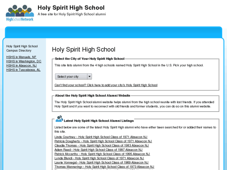 www.holyspirithighschool.net