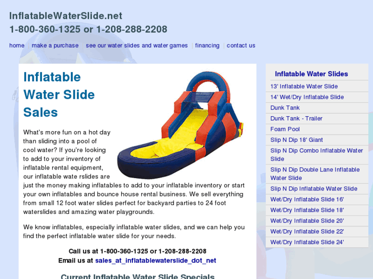 www.inflatablewaterslide.net