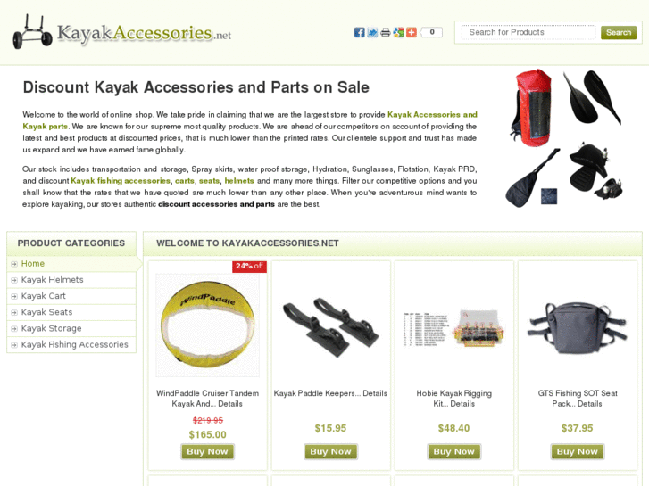 www.kayakaccessories.net