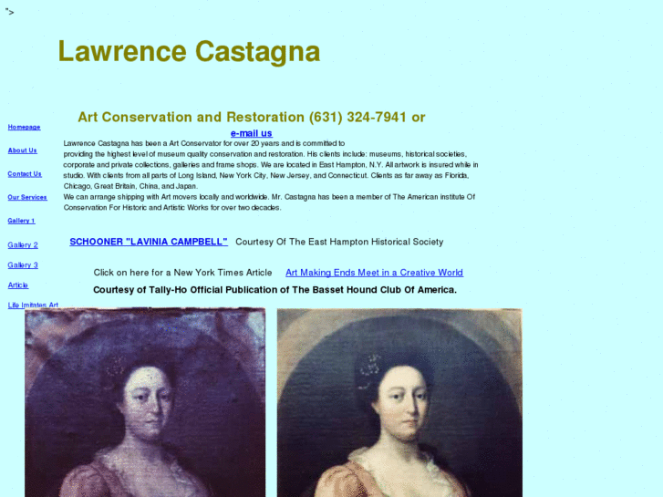 www.lawrencecastagnaartconservation.com