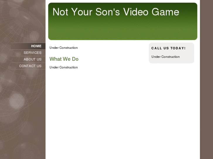 www.notyoursonsvideogame.com