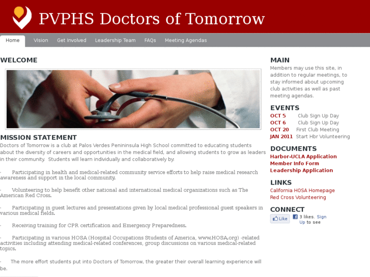 www.pvdoctorsoftomorrow.org