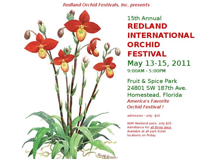 www.redlandorchidfestival.org