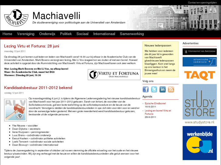 www.studieverenigingmachiavelli.nl