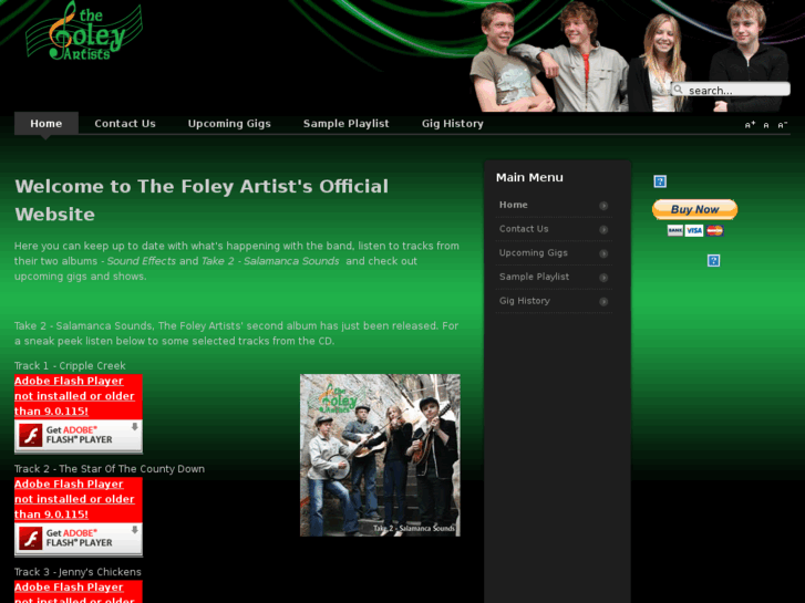 www.thefoleyartists.com