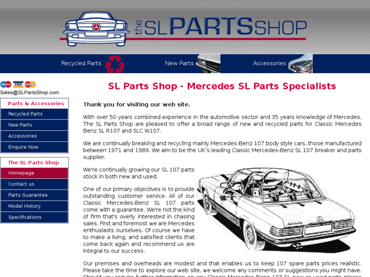 www.theslpartsshop.com