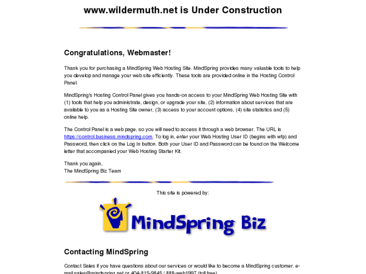www.wildermuth.net
