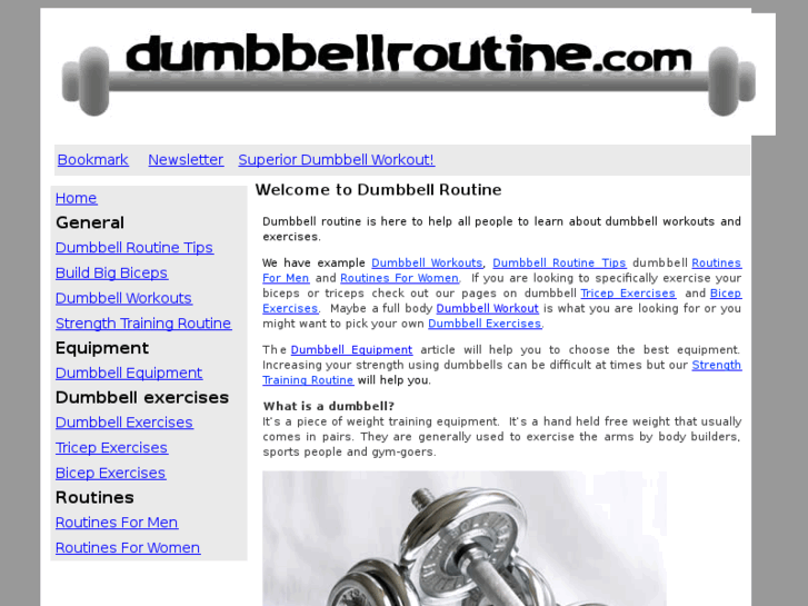 www.dumbbellroutine.com