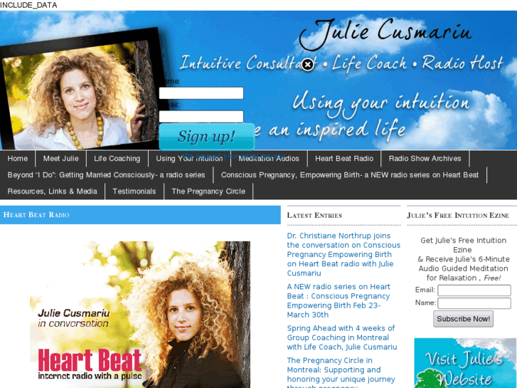 www.heartbeatradiowithjulie.com