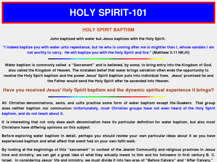 www.holyspirit-101.info