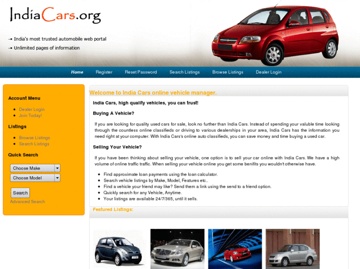 www.indiacars.org